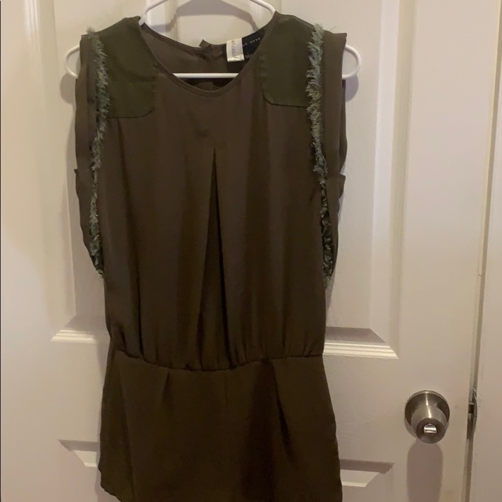 Green romper